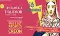 LE TESTAMENT D’ALIENOR – SAMEDI 16 NOVEMBRE 2019 – CREON LE TESTAMENT D’ALIENOR – SAMEDI 16 NOVEMBRE 2019 – CREON